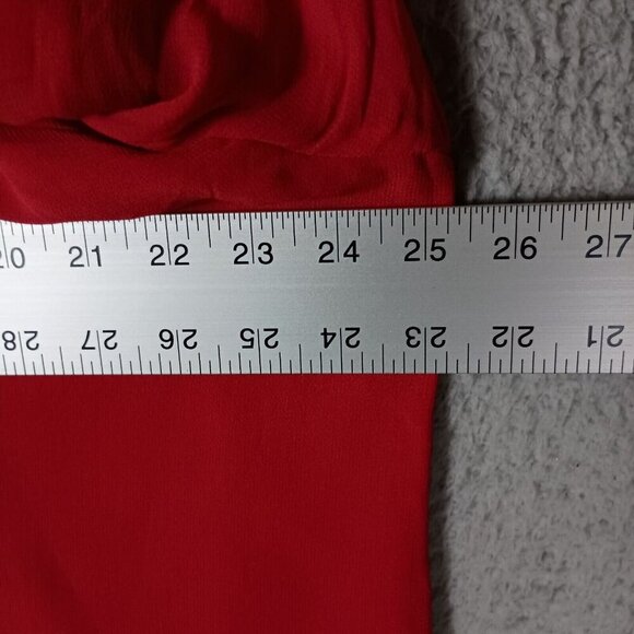 Tolani Lauren Tunic Women 3XL Red Aztec Embroidered Long Sleeve Blouse  Boho NWT - Picture 15 of 16